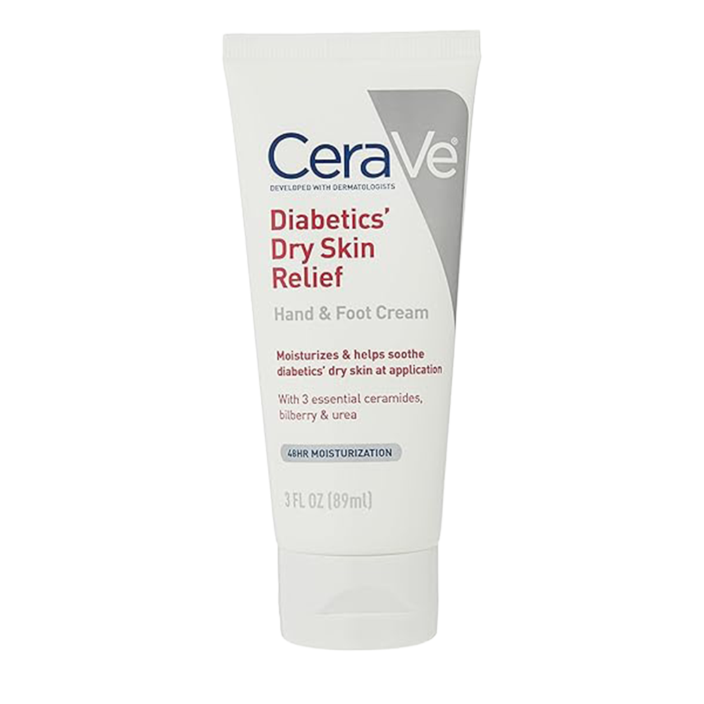CeraVe Diabetics' Dry Skin Relief Moisturizing Cream, 8 oz (236 ml)