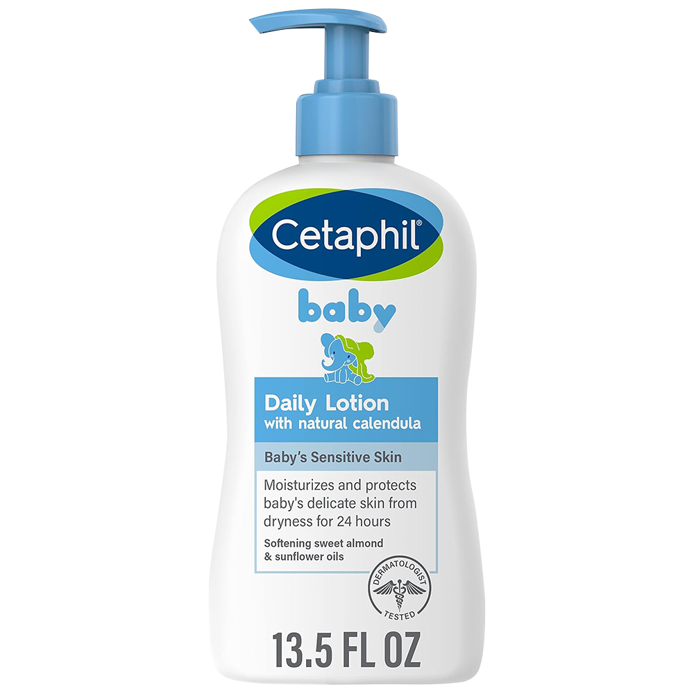 Baby Daily Lotion with Natural Calendula, 399 mL (13.5 fl oz).