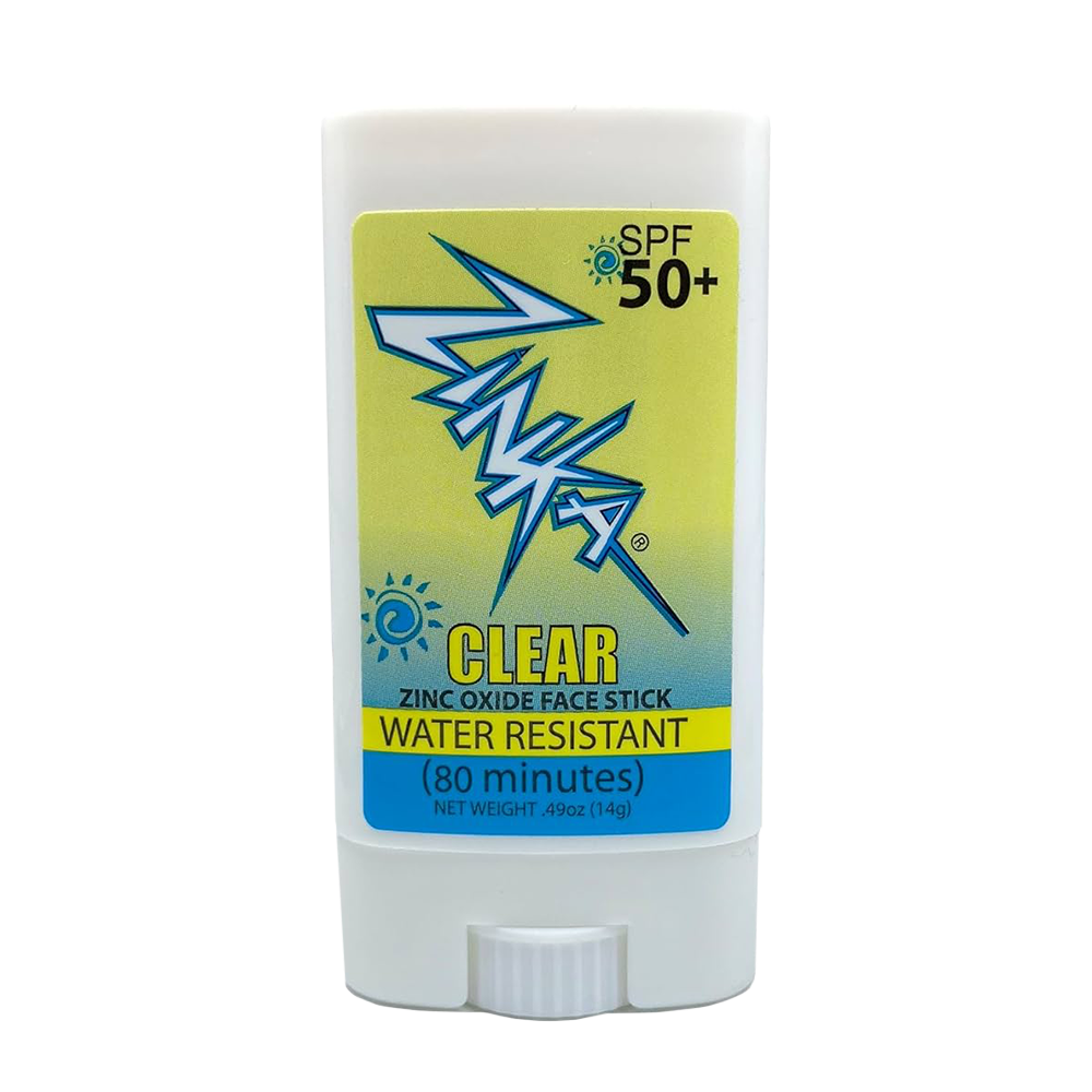 Clear Zinc Oxide Face Stick SPF 50+, 14 g (0.49 oz).