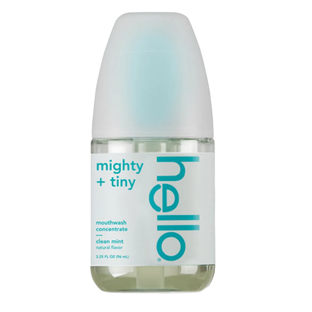 Mighty + Tiny Mouthwash Concentrate, Fresh Mint, 3.25 fl oz (96 mL)