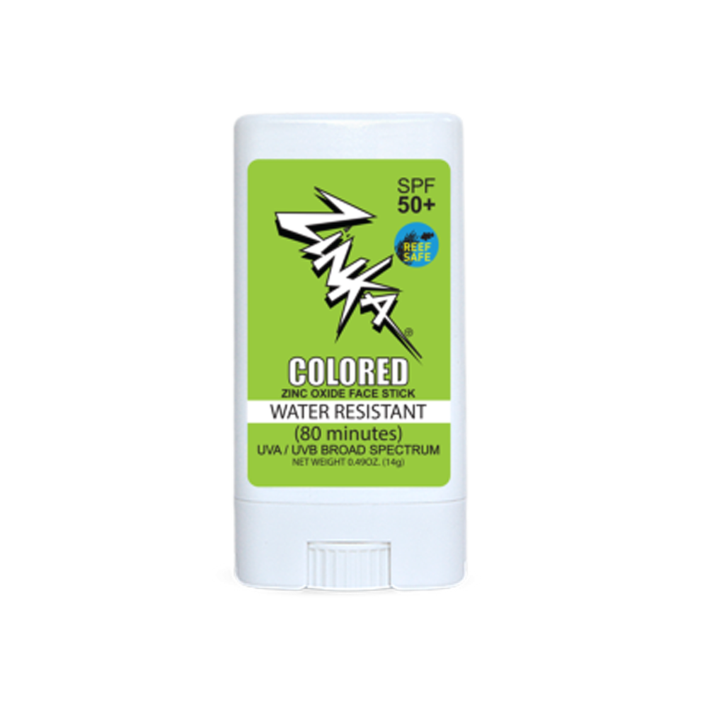 Zinka SPF 50+ Neon Green Colored Facestick