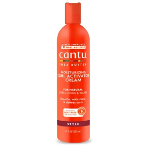 Shea Butter for Natural Hair Moisturizing Curl Activator Cream, 355 mL (12 fl oz).